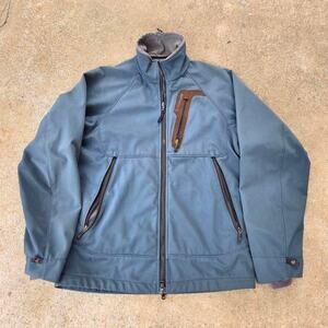 Vtg COLUMBIA SPORTSWEAR Titanium Colorblock Outdoors Gorp Zip Up Shell Jacket M